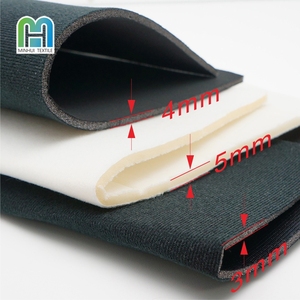Tissu de rembourrage orthopédique gaufré en <span class=keywords><strong>maille</strong></span> aérée 32D 6mm avec support en <span class=keywords><strong>mousse</strong></span> laminée pour orthèses médicales et rembourrages de soutien à la rééducation - Product Image 3