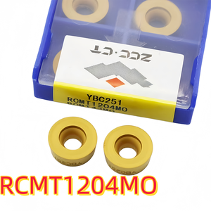 เม็ดมีดคาร์ไบด์ทังสเตน ZCC รุ่น RCMT10T3MO 1204 1606 2006MO R5 6 8 10YBC251 <span class=keywords><strong>252</strong></span> สำหรับเครื่องกลึง CNC ชิ้นส่วนเครื่องกลึง งานแปรรูปโลหะ - Product Image 6