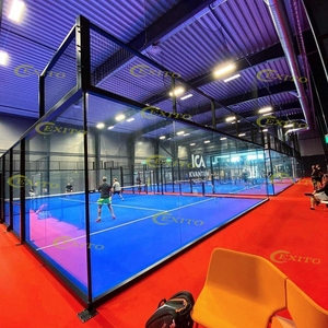 Exito cài đặt có sẵn toàn cảnh padel sân tennis nhà máy giá thiết kế mới padel Tòa Án Xây Dựng tòa án của riêng bạn - Product Image 1