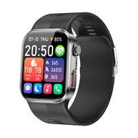 Montre connectée TKYUAN avec pompe à air, airbag, mesure de la pression artérielle, de l'oxygène, de la température, de la fréquence cardiaque, sphygmomanomètre médical, montre connectée de fitness