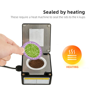 Película Termosellable No Autoadhesiva, Cubiertas <span class=keywords><strong>de</strong></span> Papel <span class=keywords><strong>de</strong></span> Aluminio para Tapas <span class=keywords><strong>de</strong></span> Cápsulas <span class=keywords><strong>de</strong></span> Café K-Cup, Sellos para Cápsulas <span class=keywords><strong>con</strong></span> Material <span class=keywords><strong>de</strong></span> Grado Alimenticio para el Hogar - Product Image 4
