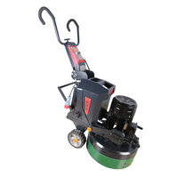 Polisseuse à béton manuelle LONGSHUN 680 mm 380 V à 4 têtes, machine de ponçage pour sols époxy, composants principaux incluant moteur et boîte de vitesses