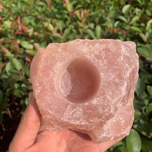 Bán buôn tự nhiên chữa bệnh hình lục giác đánh bóng rõ ràng Rose Quartz Thạch Anh Tím pha lê mặt dây chuyền Quà Tặng - Product Image 1
