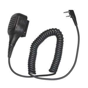 Walkie Talkie Hand <b>Microphone</b> Universal K Type Head Dynamic Waterproof Communication <b>Microphone</b> - Product Image 3
