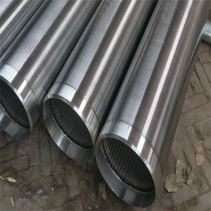 304 thép không gỉ sâu cũng lọc ống Johnson nước cũng Màn hình ống vuông lỗ lọc chất lỏng trực tiếp từ nhà sản xuất - Product Image 2