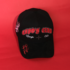 Cappello da Baseball a 5 Pannelli Unisex 2026 Corridos Tumbados, Moda Streetwear con Ricamo Personalizzato di Alta Qualità - Product Image 3