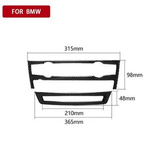 Adesivo in Fibra di Carbonio per Pannello di Controllo Centrale CD e Aria Condizionata per <span class=keywords><strong>BMW</strong></span> <span class=keywords><strong>X5</strong></span> E70/X6 E71 <span class=keywords><strong>Accessori</strong></span> Decorativi per Auto - Product Image 5
