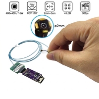 Mini caméra 16W Pixels 2mm 400*400P 110 ° Module de caméra endoscopique médicale industrielle flexible Ov6946 avec USB pour les inspections et l'imagerie