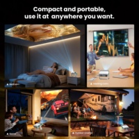 Projecteur de poche mini Android 14 natif 720p avec WiFi sans fil 5G et fonction de mise en miroir d'écran pour téléphone – Vente en gros usine