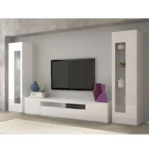 Высокие плоские тв стенды tv media furniture