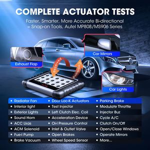 2025 Autel MaxiCOM MK808S OBD2 Scanner Automotivo auto diagnostico strumento <span class=keywords><strong>OBD</strong></span> 2 Scanner attivo Test codice lettore strumento di codifica chiave - Product Image 3