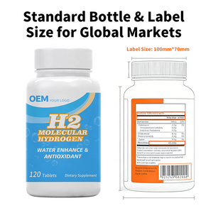 Tabletas de Hidrógeno Molecular H2 OEM con Bajo MOQ, Plazo de Entrega Rápido, Cumplimiento para Vendedores FBA, Prueba de Terceros con COA - Product Image 4