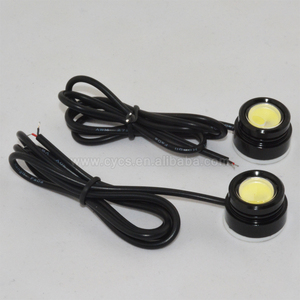 Approvisionnement d'usine haute puissance super blanc rouge jaune bleu vert <span class=keywords><strong>voiture</strong></span> led DRL ampoule <span class=keywords><strong>de</strong></span> secours 12V 3W auto led eaglel eyes light - Product Image 5