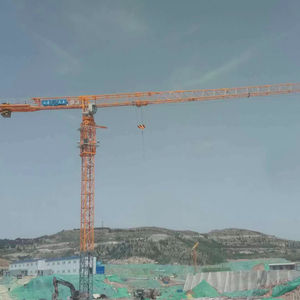 รถเครนแบบทาวเวอร์ PT7032 รับน้ำหนักได้ 16 ตัน สภาพใหม่ สำหรับอุตสาหกรรมก่อสร้าง พร้อมส่วนประกอบหลักๆ เช่น มอเตอร์ เกียร์ และลูกปืน - Product Image 1