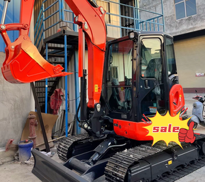 Gebruikt graafmachine KX163 Efficiënt Origineel Japanse rupsgraafmachine 5 ton KX163 Mini gebruikte graafmachine - Product Image 6