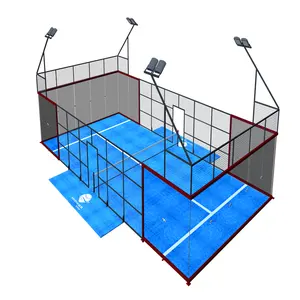 Unigrss New Product Cucstom Padel Tennis Court With Standard 10*20M Size Whole Set Faclilities Including Accessories