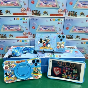 2025 buồm không khí 7 inch trẻ em máy tính bảng 1Sim Wifi IPS đúng giai điệu bảo vệ mắt Màn hình android10 S41 MTK Octa Core trẻ em giáo dục Máy tính bảng - Product Image 4