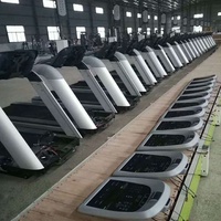 Cinta de correr eléctrica plegable para el hogar, equipo de gimnasio, Fitness, caminar