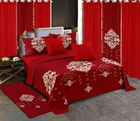 Ensembles de Literie 13 Pièces Sunny Textile Avec Rideaux Assortis, Lots de Housses de Couette en Gros pour le Commerce International