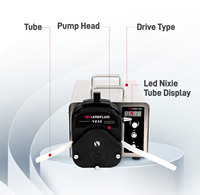Bomba Peristáltica Industrial de Alto Flujo Lead Fluid WG600S, Máquinas de Llenado Automáticas, Bombas Dosificadoras Inteligentes