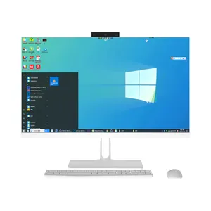 Nueva llegada OEM CE 23,8 pulgadas I3 i5 i7 i9 hardware y software de la computadora pantalla táctil AIO computadora de escritorio todo en una computadora PC