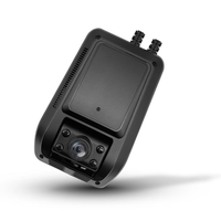 Caméra de tableau de bord 4G pour taxi, camion, véhicule, avec GPS, DVR, carte SD, 4 canaux, petit MDVR 1080P, double objectif, application CMSV6, traceur GPS