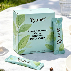 Café Herbal Vigor con Ingredientes Naturales, Fórmula Diaria Vital, 10g*10 Sobres, Bebida Energética Instantánea para el Bienestar - Product Image 4