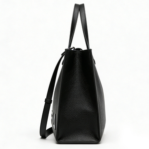 <span class=keywords><strong>Sac</strong></span> fourre-tout en cuir PU <span class=keywords><strong>noir</strong></span> pour femmes, <span class=keywords><strong>sac</strong></span> <span class=keywords><strong>à</strong></span> <span class=keywords><strong>main</strong></span> <span class=keywords><strong>à</strong></span> bandoulière de grande capacité avec sangle amovible, collection pour le bureau et le travail - Product Image 3
