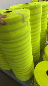 Новая светоотражающая стропа Newsole на заказ, флуоресцентная, желто-оранжевая, широкая, пришивная, с высокой видимостью - Product Image 6