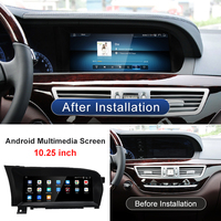 Lecteur multimédia automobile CNSTWEI 2005-2013, nouveau, Qualcomm 6225 Snapdragon 685 Android 15, lecteur CD pour tableau de bord Mercedes-Benz S