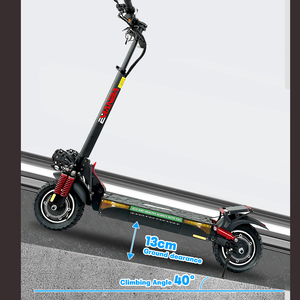 สกู๊ตเตอร์ไฟฟ้า EU EU USA ยุโรป สำหรับผู้ใหญ่ พร้อมมอเตอร์คู่ 2*800 48V 18 สปีด ความเร็วสูงสุด 50 กม./ชม. รุ่น Durance - Product Image 4
