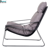 Fauteuil de salon design moderne, fauteuil ergonomique de luxe, fauteuil décoratif pour salon, villa, café