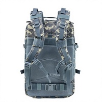 Sac à dos tactique de grande capacité 45L Heavy Duty 3P Assault Camouflage Bug Bag 900D Oxford Molle Webbing pour la randonnée et le trekking