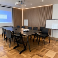 Panneaux acoustiques en MDF, panneaux muraux absorbants le son avec design graphique pour salon et chambre - Design européen
