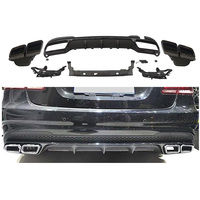 Diffuseur de pare-chocs de haute qualité W212, style E63 AMG, plug-and-play, pour Mercedes-Benz Classe E E200 E300 E320 E350 E400