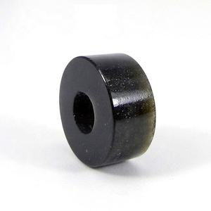 Perles Heishi perles d'obsidienne noire perles de pierres précieuses lisses rondes de haute qualité pierre naturelle pour la fabrication de bijoux grossiste - Product Image 3