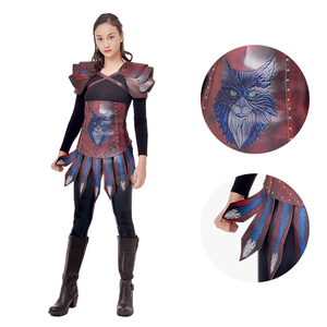 थोक महिला लड़ाकू पोशाक पहने हुए स्कर्ट और कंधे के पैड बने पैड - Product Image 3