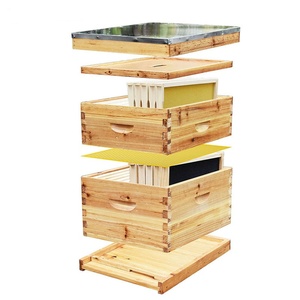 Ruche de haute qualité, nouvelle production, en bois de sapin enduit de cire, pour l'apiculture - Product Image 4