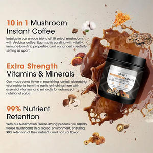 Café de Hongos Instantáneo Orgánico OEM para Adultos, Polvo a Granel 10 en 1, Marca Privada, Impulso de Energía, Relajación - Product Image 3