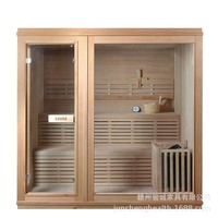 Sauna SPA Caja de sudor móvil Hemlock Villa Club Home Room Sala de vapor producto terminado