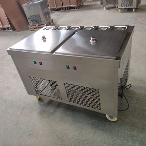 रोलिंग फ्राइड आइस क्रीम मशीन/खाद्य गाड़ी आइसक्रीम रोल फ्रायर मशीन - Product Image 4