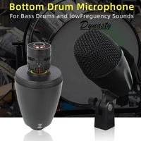 DS7 Professionnel Ensemble de 7 Microphones Filaire Métallique pour Batterie, Micro Grosse Caisse pour Scène et Usage Vocal