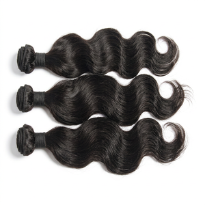 Extensiones de Cabello Humano Virgen Remy Indio, 100% Sin Procesar, Doble Trama a Máquina, 100g, Empaque y Logotipo Personalizables - Product Image 1