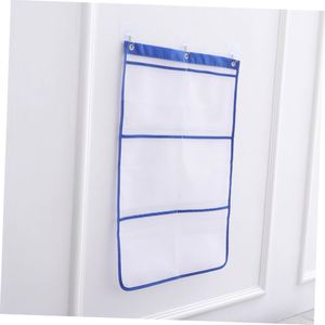 Modern Eco-Friendly Foldable Mesh <b>Shower</b> Caddy with 6 Pockets & Hook 65x43cm for Household Kids College Bathroom <b>Storage</b> - Product Image 2