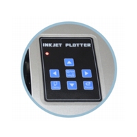 Plotter de Tinta de Cuatro Boquillas Serie HP45 para Materiales Textiles