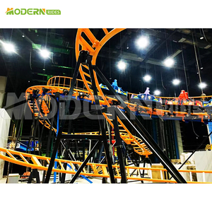 Nuevo equipo de parque de atracciones, montaña rusa giratoria interior, mini montaña rusa giratoria para niños - Product Image 5