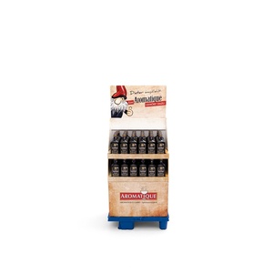 Custom Retail Foldable Eco-Friendly Cardboard <b>Display</b> Stand for Beverages and Wine for Pop <b>Beer</b> <b>Rack</b> with Floor Shelf - Product Image 5