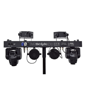 Professionele draagbare DJ-verlichting <span class=keywords><strong>Disco</strong></span> DJ-apparatuur Gig Bar 2 stuks 6x8W RGBW 4in1 LED Par Bar Stageverlichting met statief - Product Image 3