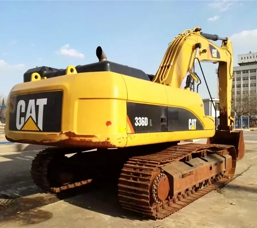 Orijinal kedi 336D ikinci el paletli ekskavatör makinesi satılık kazıcılar mükemmel durumda ağır makine