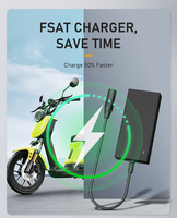 Chargeur de batterie Li-ion 240W GaN 12V 24V 36V 48V 60V 72V 2A 5A 10A, chargeur rapide pour batterie lithium Lifepo4 14.6V 29.2V 29.4V 58.4V